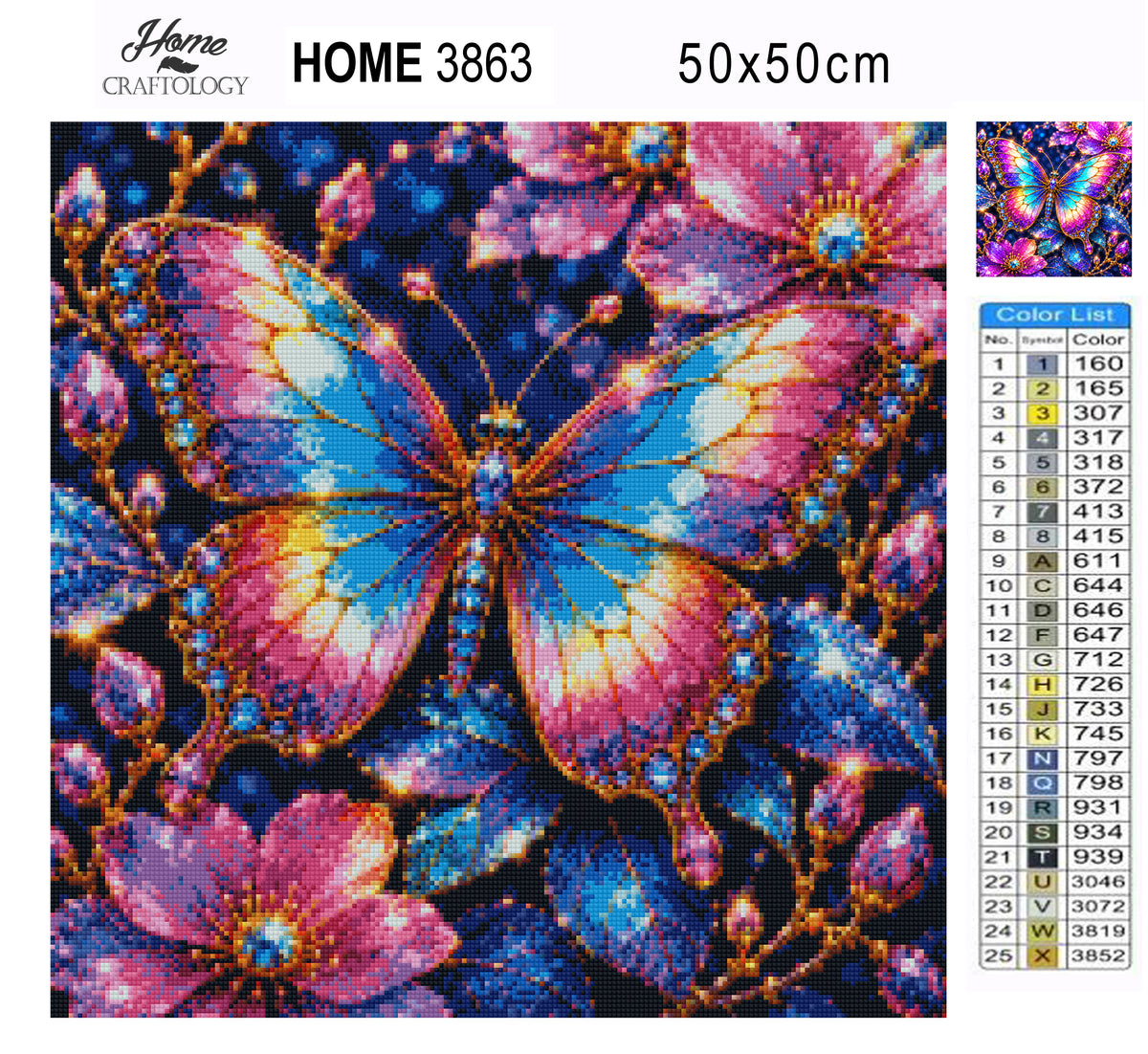 Radiant Wings - Time Limited Exclusive Diamond Painting Kit