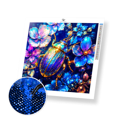 Sapphire Bettle - Time Limited Exclusive Diamond Painting Kit