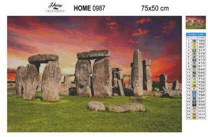 Stonehenge - Premium Diamond Painting Kit