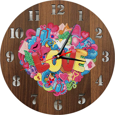 Love Gifts - Diamond Painting Clock