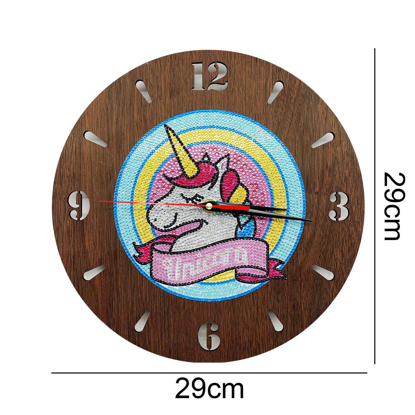 New! Unicorn - Diamond Painting Clock