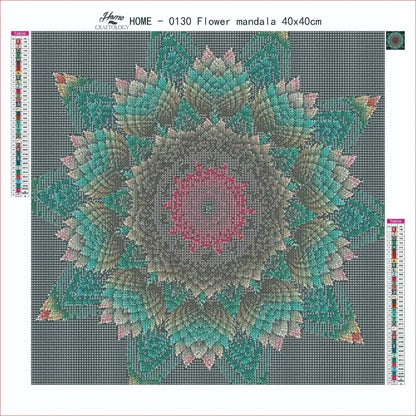 AB Flower Mandala - Premium Diamond Painting Kit - Diamond Painting Kit