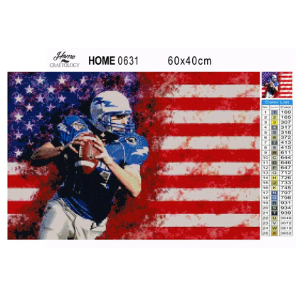 American Football - Premium Diamond Painting Kit - Diamond Painting Kit