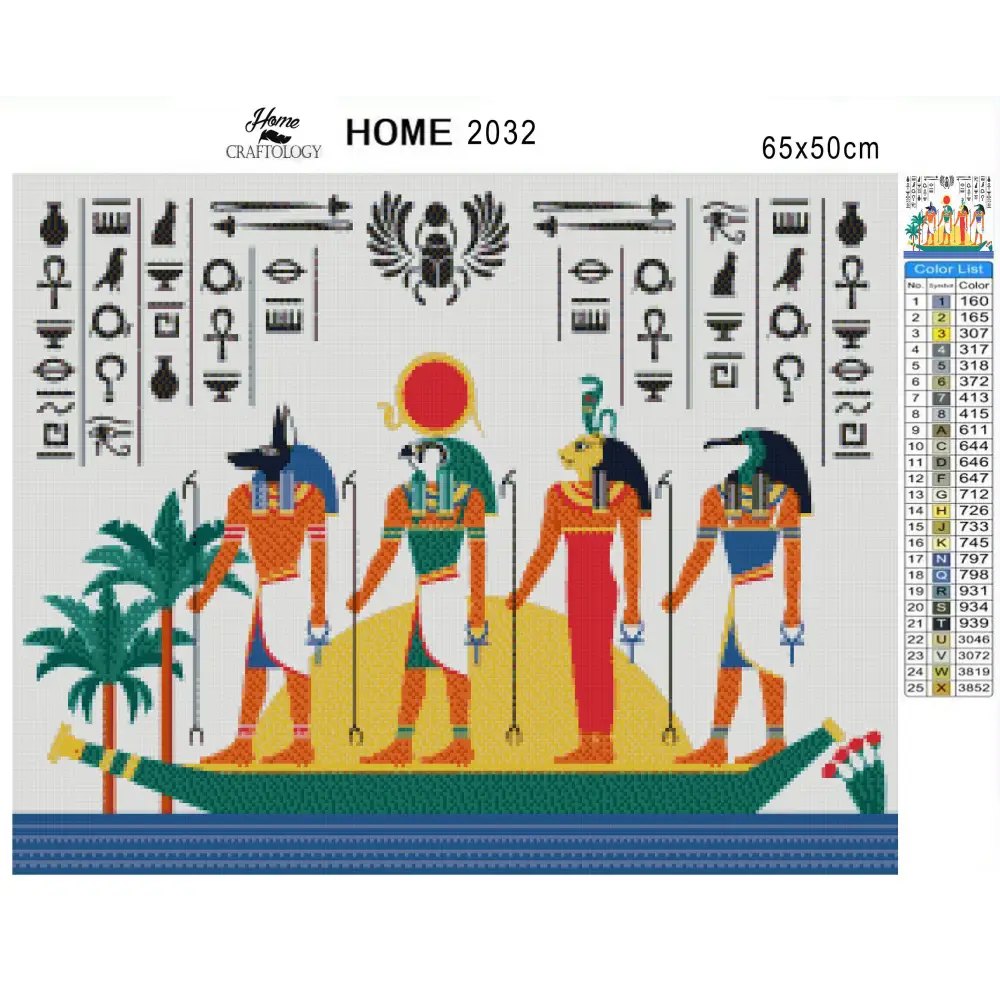 Ancient Egypt - Premium Diamond Painting Kit - Diamond Painting Kit