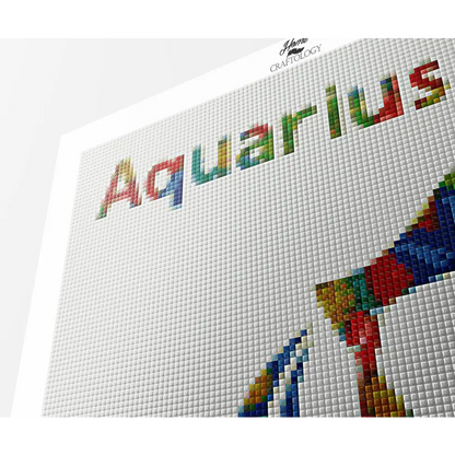 Aquarius - Premium Diamond Painting Kit - Diamond Painting Kit