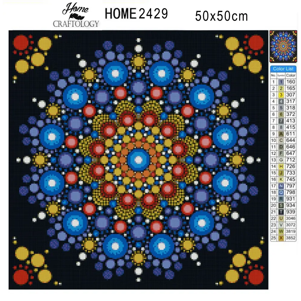 Art Circles - Premium Diamond Painting Kit - Diamond Painting Kit