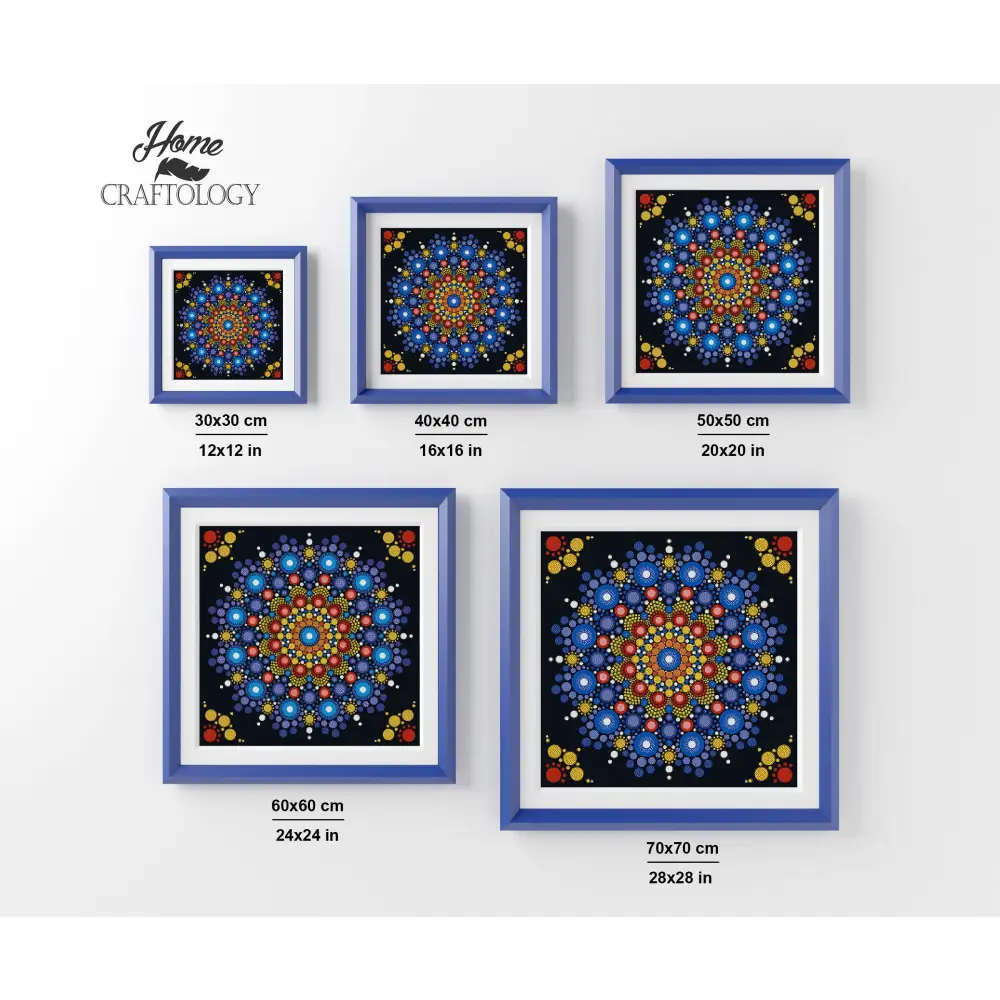 Art Circles - Premium Diamond Painting Kit - Diamond Painting Kit