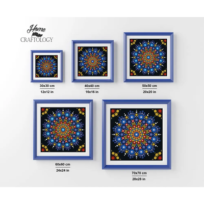 Art Circles - Premium Diamond Painting Kit - Diamond Painting Kit
