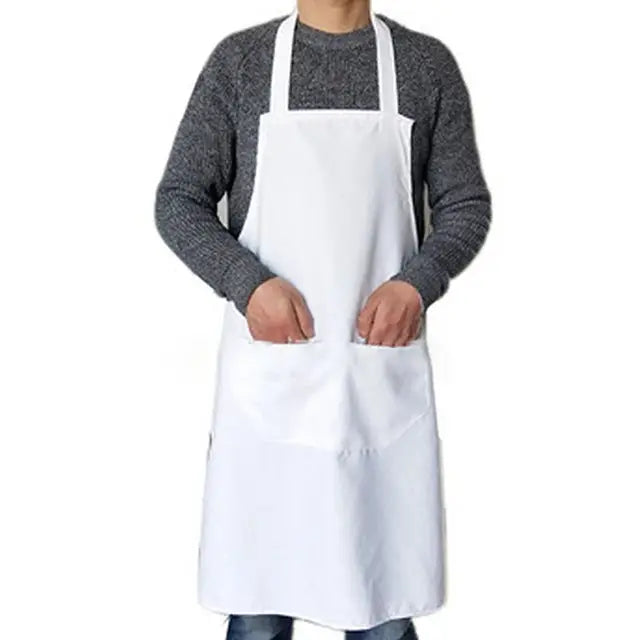 Artist’s Painting Apron - White - Paint By Numbers