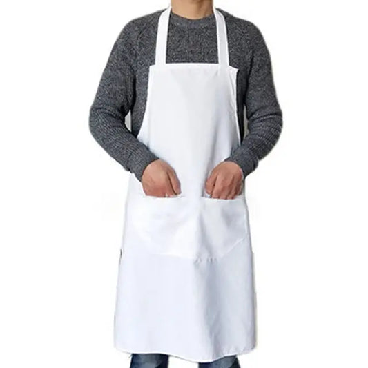 Artist’s Painting Apron - White - Paint By Numbers