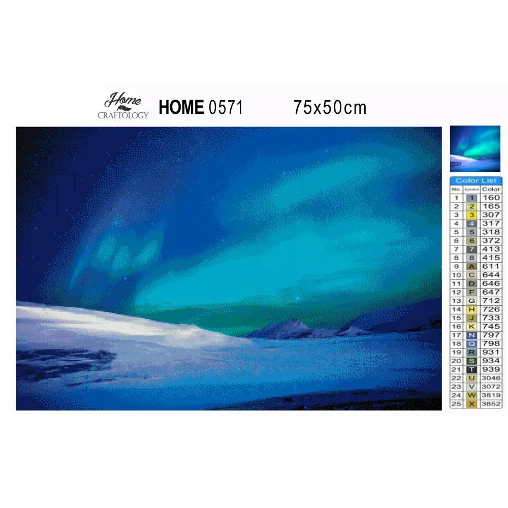 Aurora - Premium Diamond Painting Kit - Diamond Painting Kit
