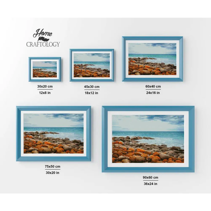 Australian Beach - Premium Diamond Painting Kit - Diamond Painting Kit