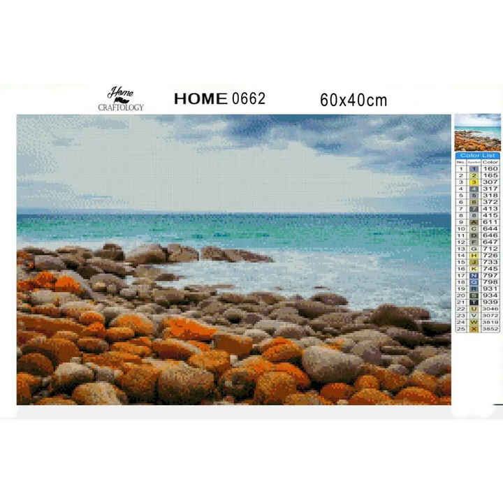 Australian Beach - Diamond Painting Kit - Home Craftology