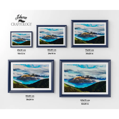 Australian Mountain - Premium Diamond Painting Kit - Diamond Painting Kit