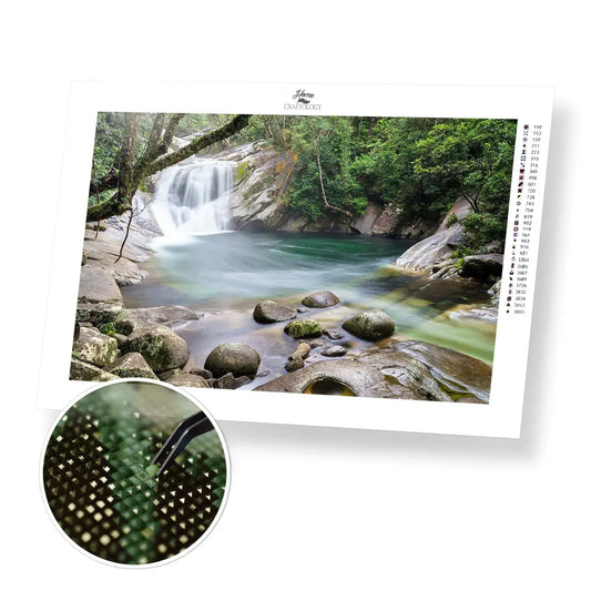 Australian River - Premium Diamond Painting Kit - 45x30cm / 18x12’’ / Square (Most Popular) - Diamond Painting Kit