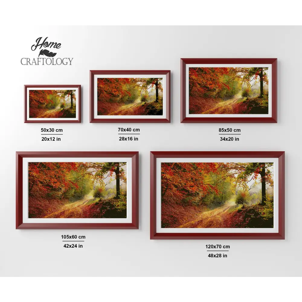 Autumn in the Forest - Premium Diamond Painting Kit - Diamond Painting Kit