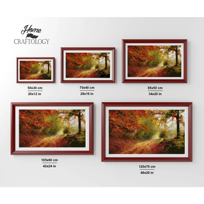 Autumn in the Forest - Premium Diamond Painting Kit - Diamond Painting Kit