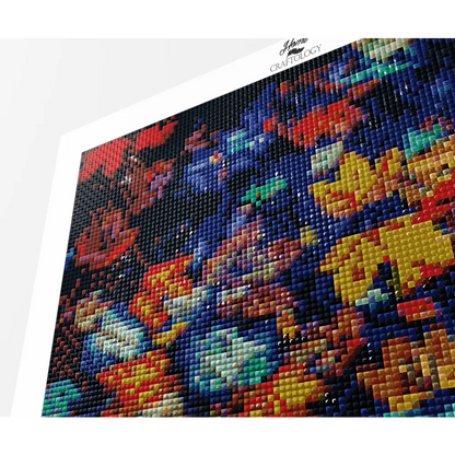 Autumn Leaves in Water - Premium Diamond Painting Kit - Diamond Painting Kit