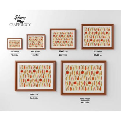 Autumn Wallpaper - Premium Diamond Painting Kit - Diamond Painting Kit