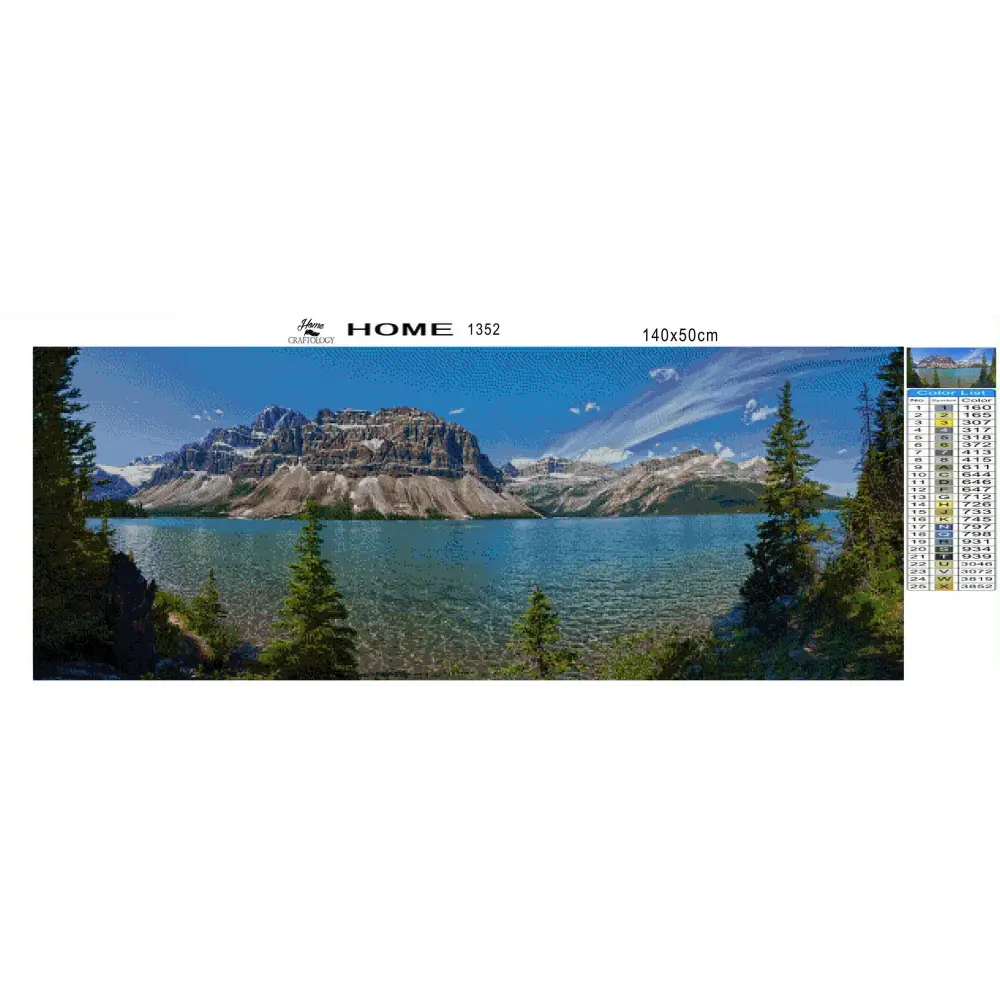 Banff National Park - Premium Diamond Painting Kit - Diamond Painting Kit