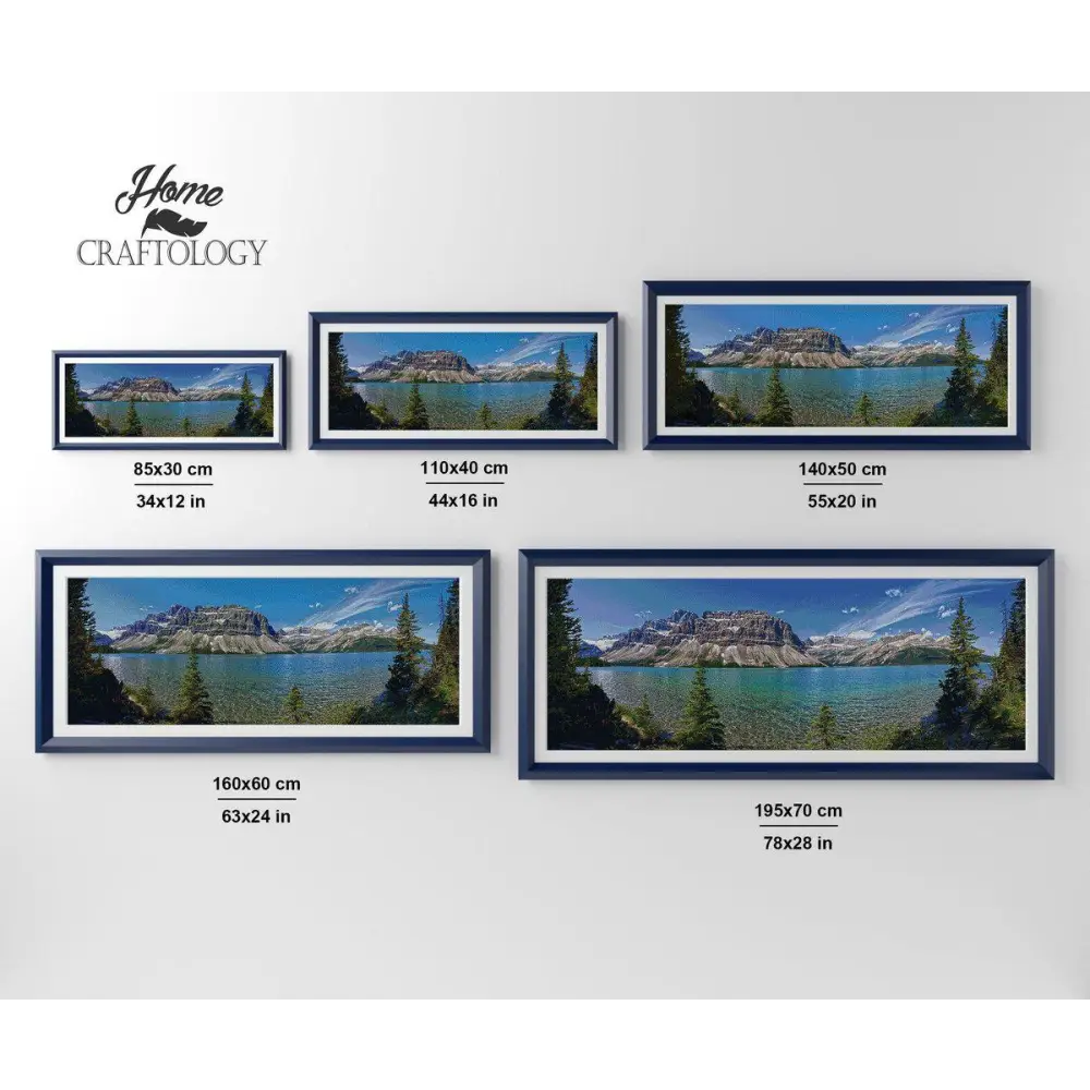 Banff National Park - Premium Diamond Painting Kit - Diamond Painting Kit