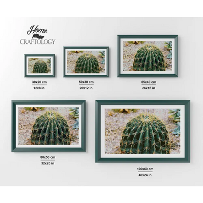 Barrel Cactus - Premium Diamond Painting Kit - Diamond Painting Kit