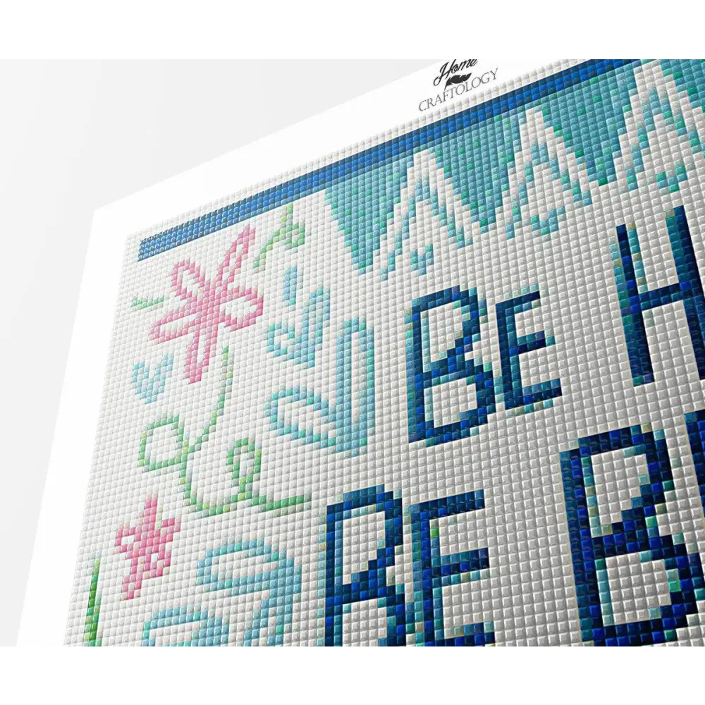 Be Happy - Premium Diamond Painting Kit - Diamond Painting Kit