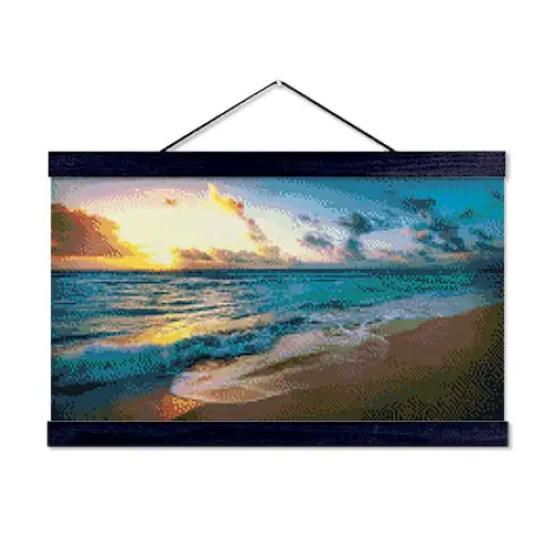 Beach and Sunset - Premium Diamond Painting Kit - Diamond Painting Kit