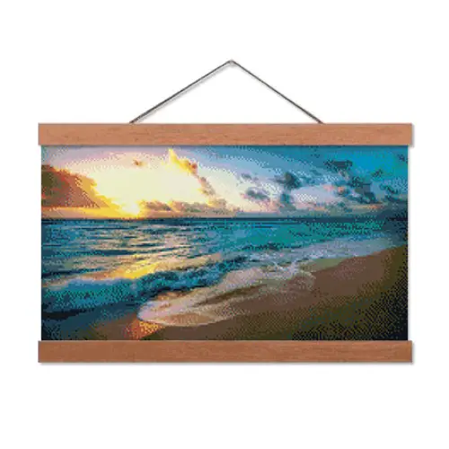 Beach and Sunset - Premium Diamond Painting Kit - Diamond Painting Kit
