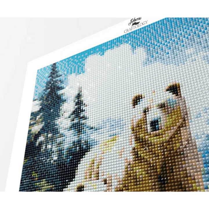 Bear and Cub - Exclusive Premium Diamond Painting Kit - Diamond Painting Kit