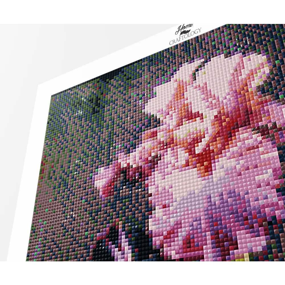 Beautiful Flowers - Premium Diamond Painting Kit - Diamond Painting Kit