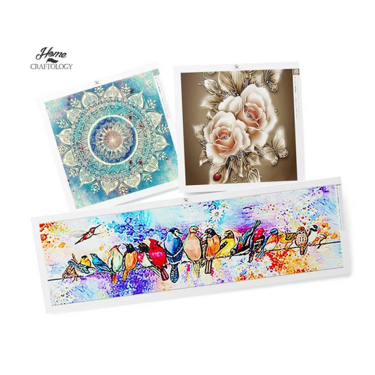 Best Sellers Bundle - Premium Diamond Painting Kit - Medium / Square - Diamond Painting Cross Stitch
