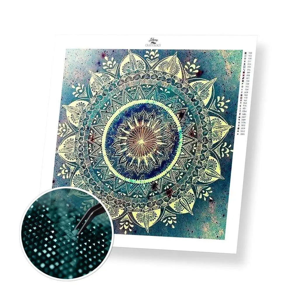 Best Selling Diamond Painting Kits - Mandala 40x40cm 16x16’’ (Recommended) Square - Diamond Painting Cross Stitch