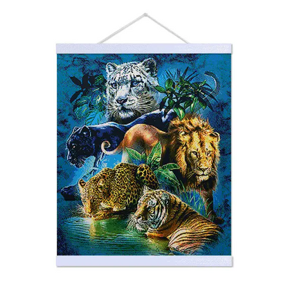 Big Cats - Premium Diamond Painting Kit - Diamond Painting Kit