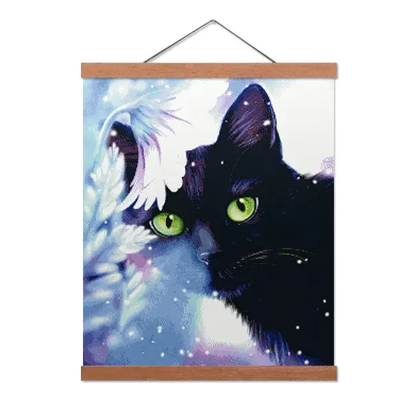 Black Cat - Exclusive Premium Diamond Painting Kit - Diamond Painting Kit