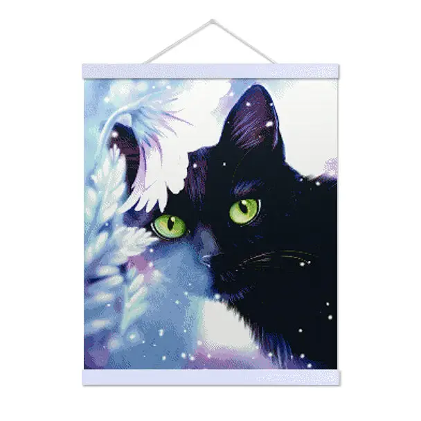 Black Cat - Exclusive Premium Diamond Painting Kit - Diamond Painting Kit