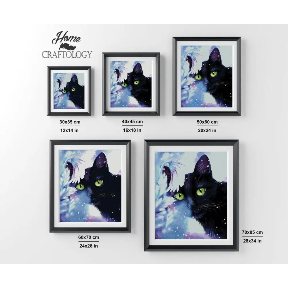 Black Cat - Exclusive Premium Diamond Painting Kit - Diamond Painting Kit