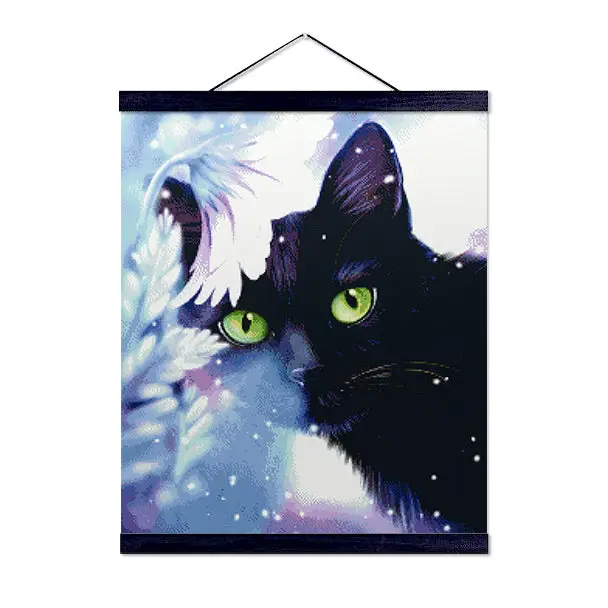 Black Cat - Exclusive Premium Diamond Painting Kit - Diamond Painting Kit