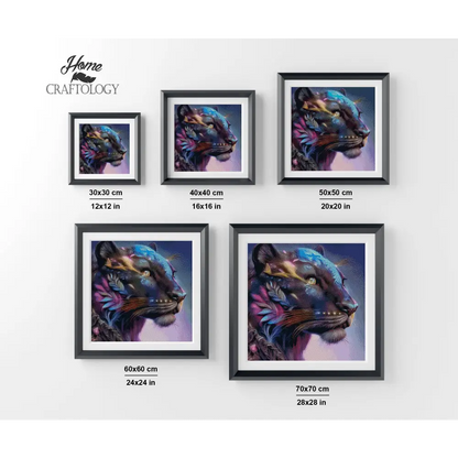 Black Panther - Premium Diamond Painting Kit - Diamond Painting Kit