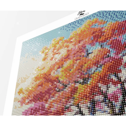 Blooming Tree - Exclusive Premium Diamond Painting Kit - Diamond Painting Kit