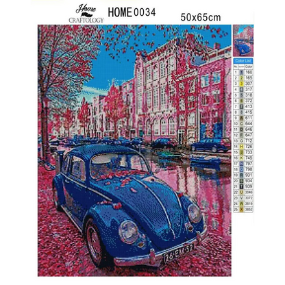 Blue Beetle - Diamond Painting Kit - Home Craftology