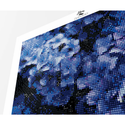 Blue Hydrangeas - Premium Diamond Painting Kit - Diamond Painting Kit