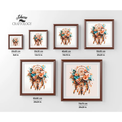 Boho Dreamcatcher - Exclusive Premium Diamond Painting Kit - Diamond Painting Kit