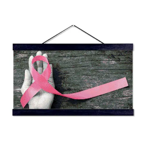 Breast Cancer Ribbon - Exclusive Premium Diamond Painting Kit - Diamond Painting Kit