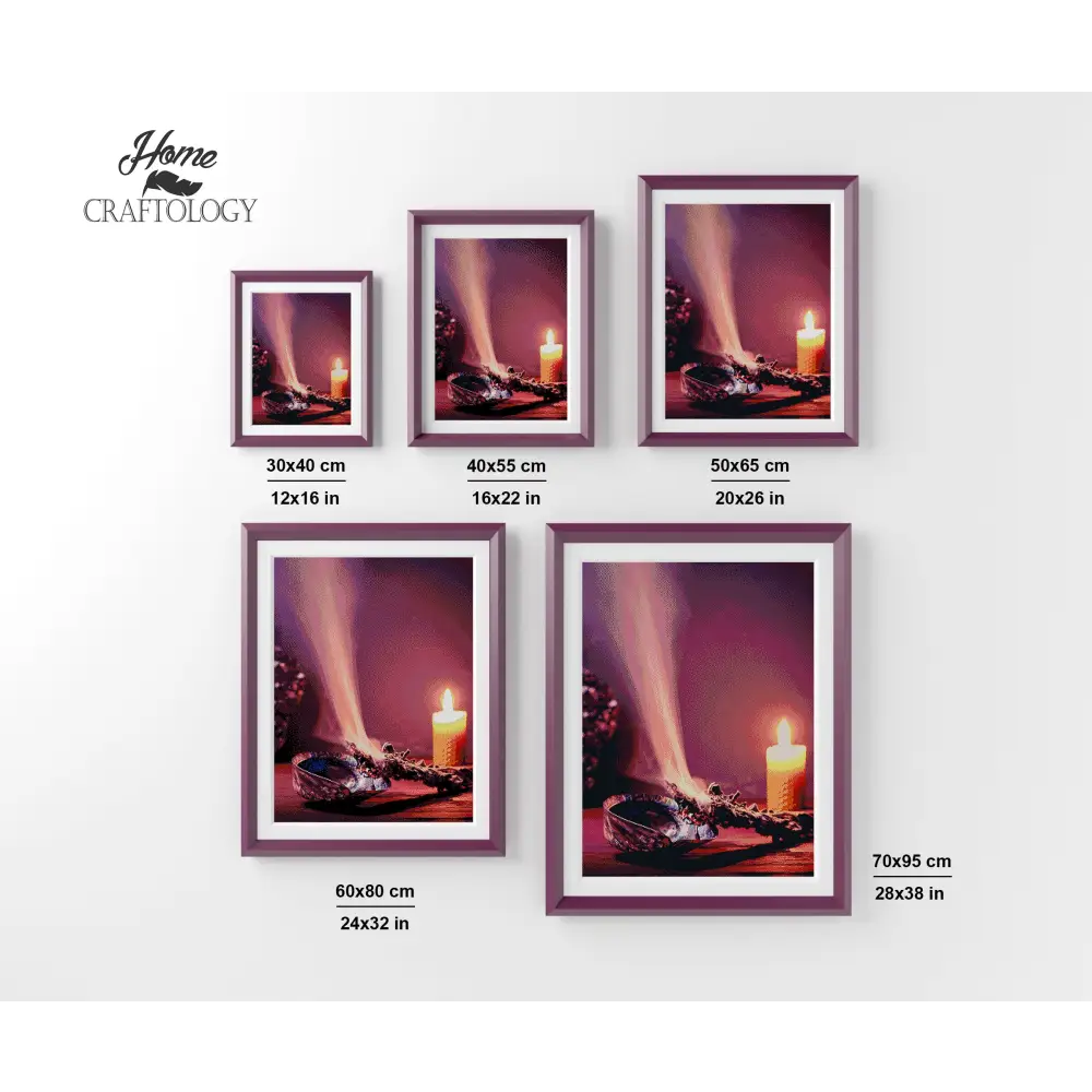 Burning Sage - Premium Diamond Painting Kit - Diamond Painting Kit