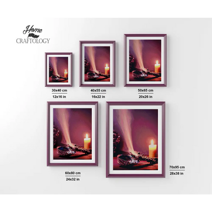 Burning Sage - Premium Diamond Painting Kit - Diamond Painting Kit