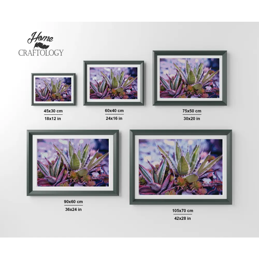 Cactus Plant - Premium Diamond Painting Kit - Diamond Painting Kit