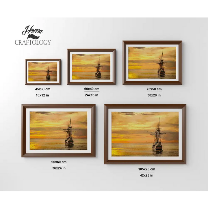 Calm Waters - Premium Diamond Painting Kit - Diamond Painting Kit