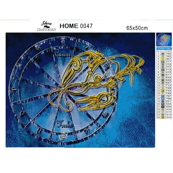 Cancer Horoscope - Diamond Painting Kit - Home Craftology
