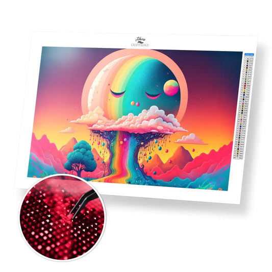Candyland - Premium Diamond Painting Kit - 45x30cm / 18x12’’ / Square (Most Popular) - Diamond Painting Kit